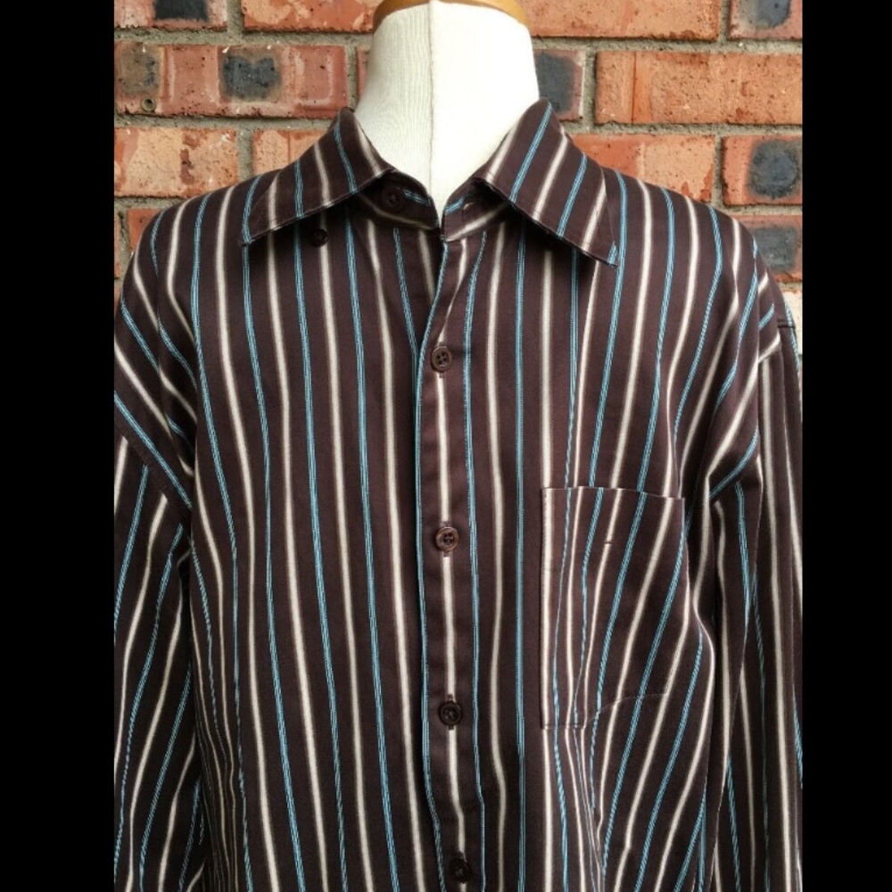 Indigo Palms Co Denim A Tommy Bahama Company Shirt